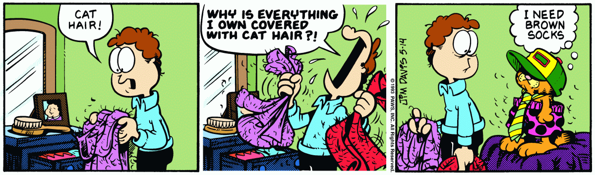 Garfield, May 14, 1993