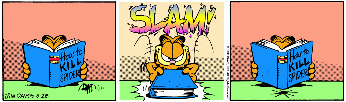 Garfield, May 28, 1993