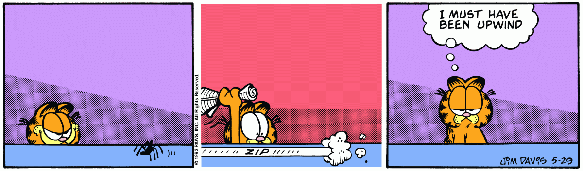 Garfield, May 29, 1993
