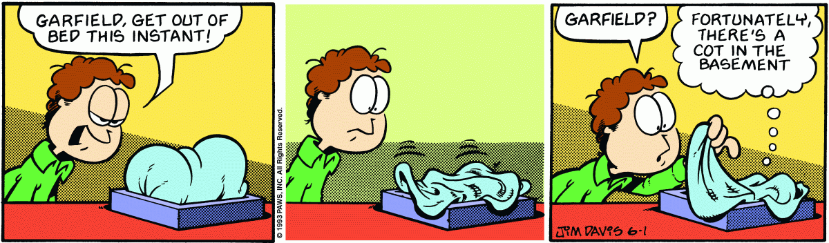 Garfield, June 1, 1993