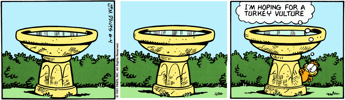 Garfield, June 4, 1993