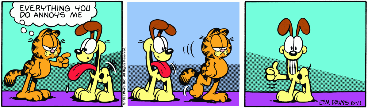 Garfield, June 11, 1993