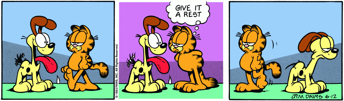 Garfield, June 12, 1993