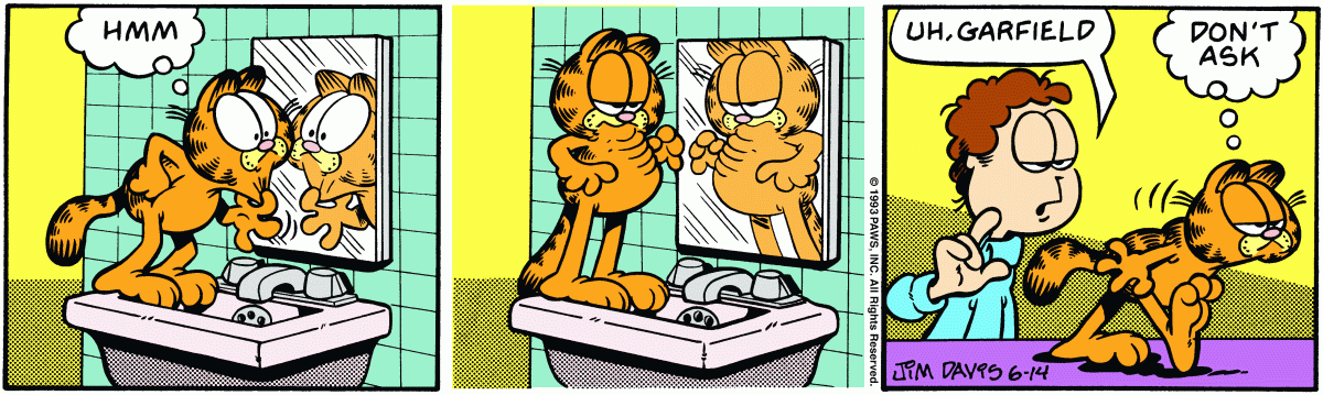 Garfield, June 14, 1993