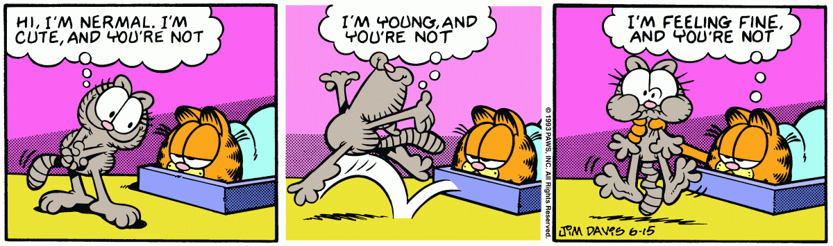 Garfield, June 15, 1993