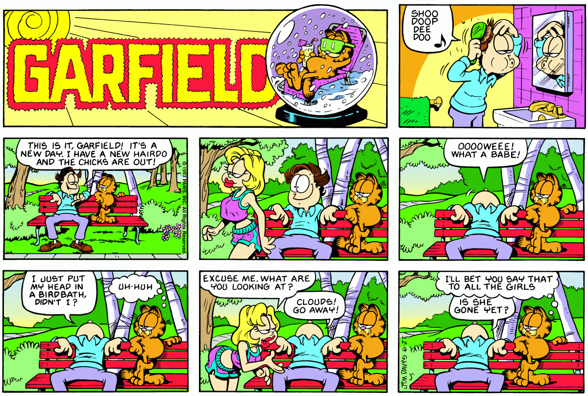 Garfield, June 27, 1993