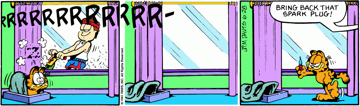 Garfield, June 28, 1993