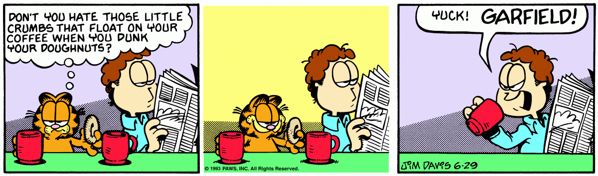 Garfield, June 29, 1993