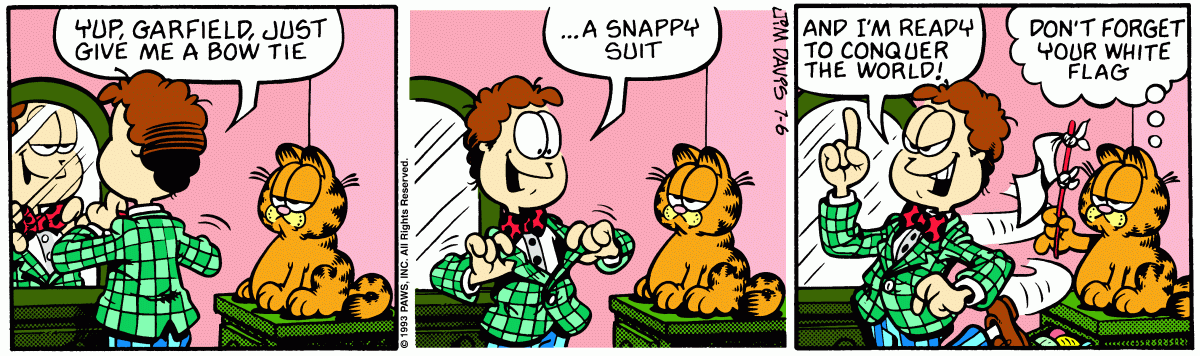 Garfield, July 6, 1993