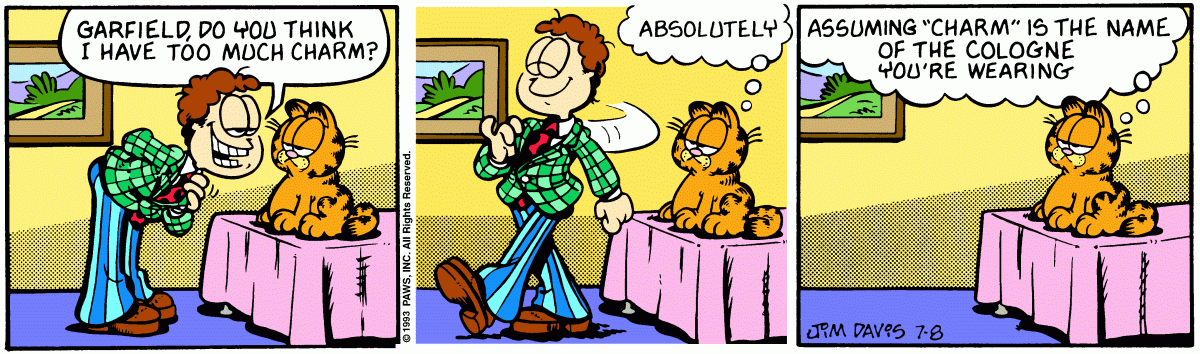 Garfield, July 8, 1993