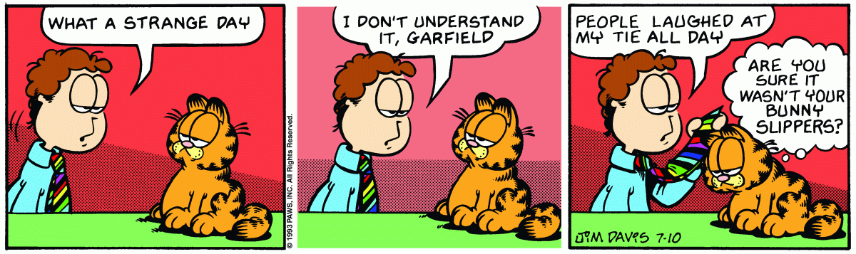 Garfield, July 10, 1993