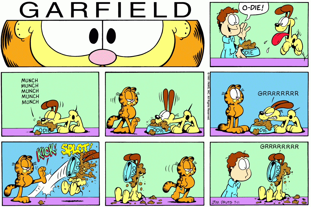 Garfield, July 11, 1993
