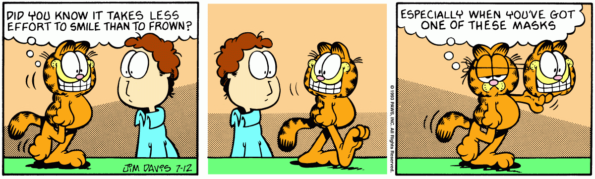 Garfield, July 12, 1993