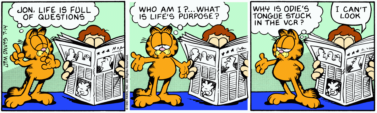 Garfield, July 14, 1993
