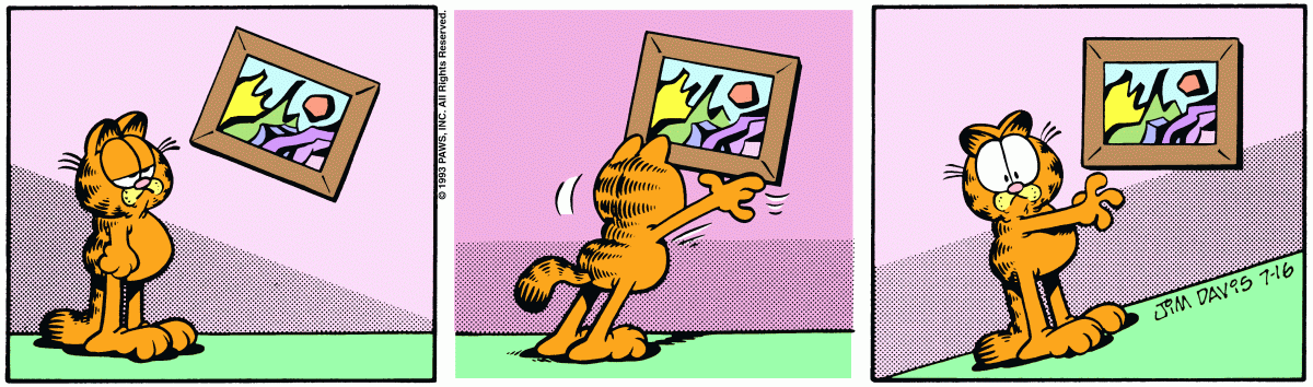 Garfield, July 16, 1993