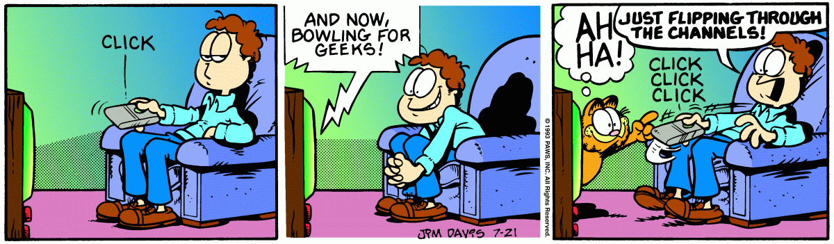 Garfield, July 21, 1993