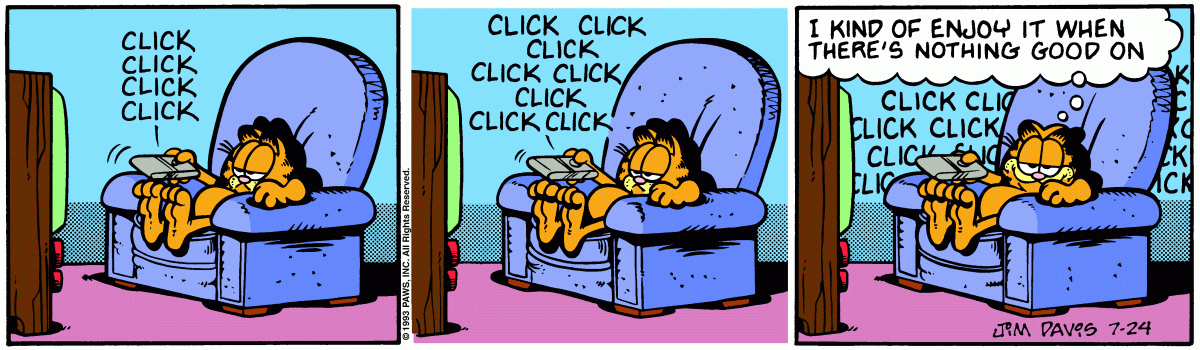 Garfield, July 24, 1993