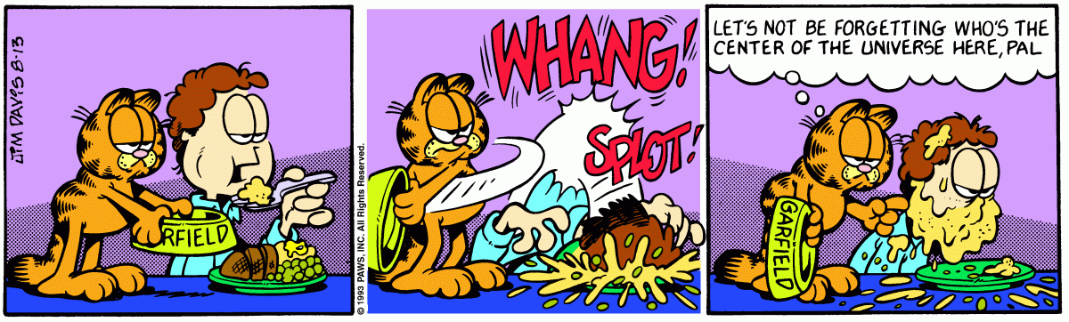 Garfield, August 13, 1993