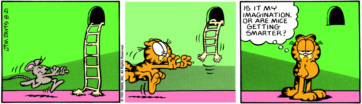 Garfield, August 21, 1993