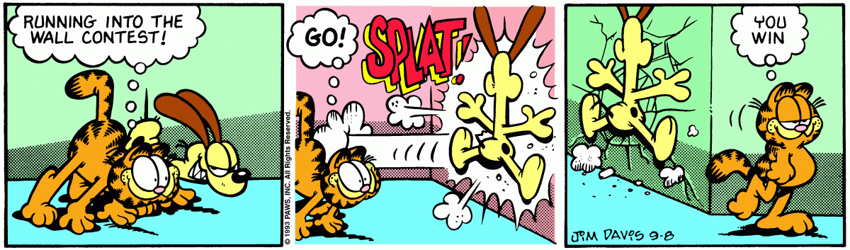 Garfield, September 8, 1993
