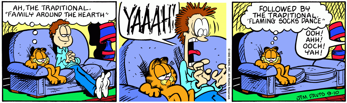 Garfield, September 10, 1993
