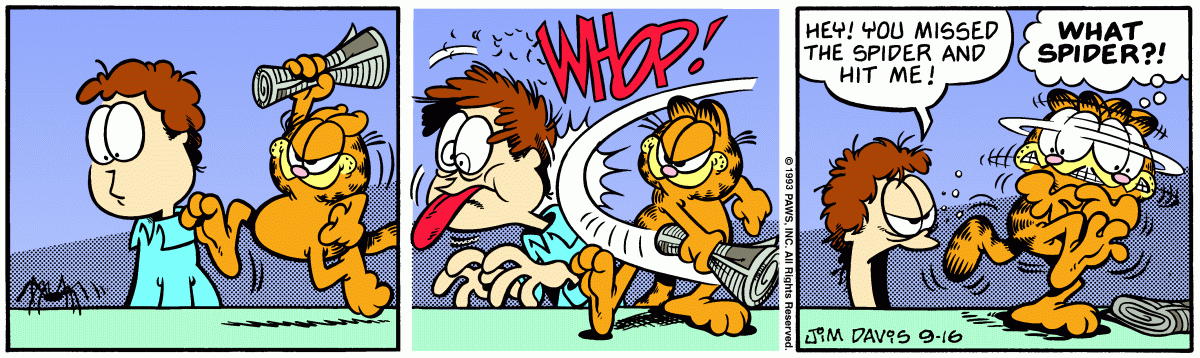 Garfield, September 16, 1993