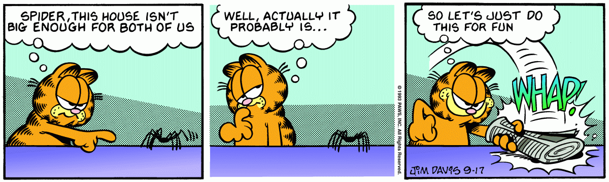Garfield, September 17, 1993