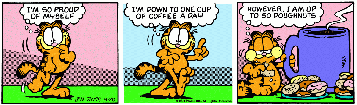 Garfield, September 20, 1993