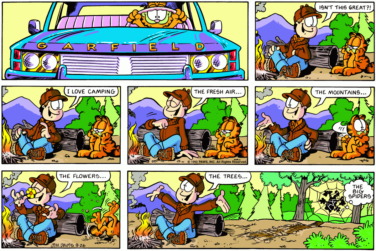 Garfield, September 26, 1993