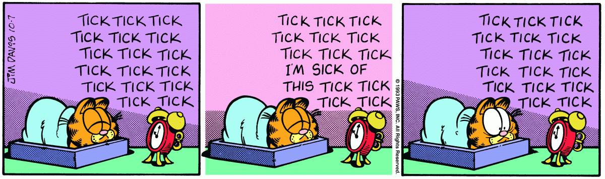 Garfield, October 7, 1993