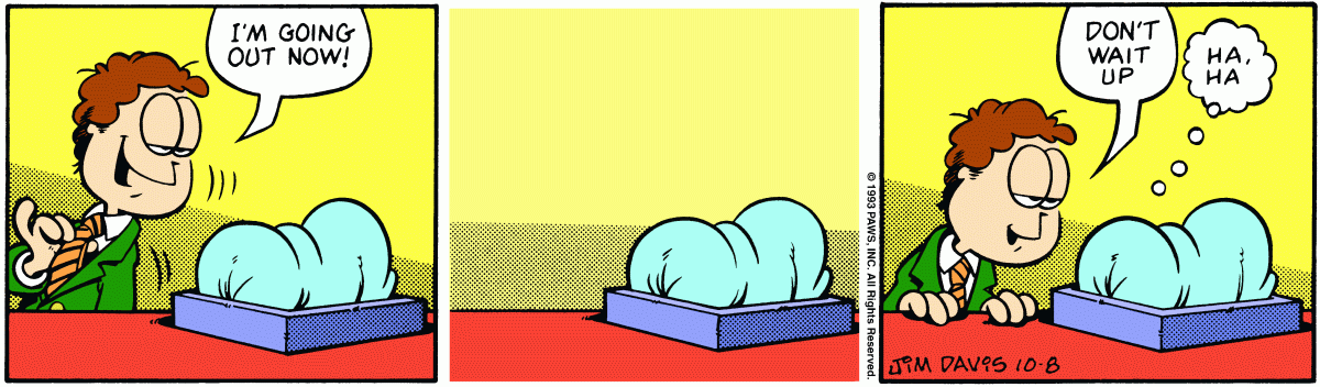 Garfield, October 8, 1993