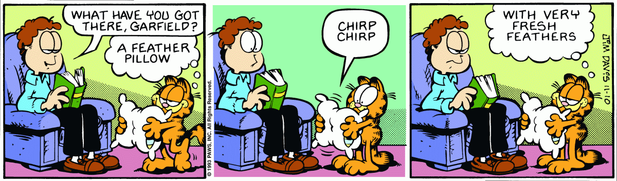 Garfield, November 10, 1993