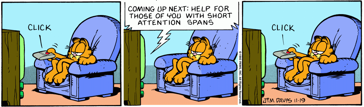 Garfield, November 19, 1993