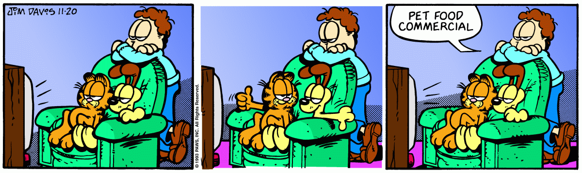 Garfield, November 20, 1993