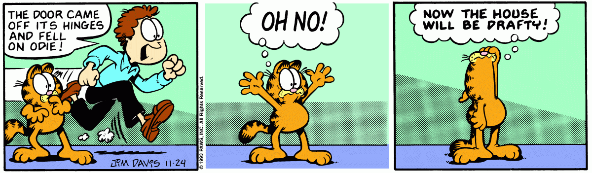 Garfield, November 24, 1993