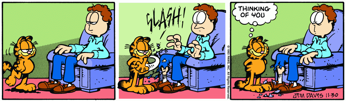 Garfield, November 30, 1993