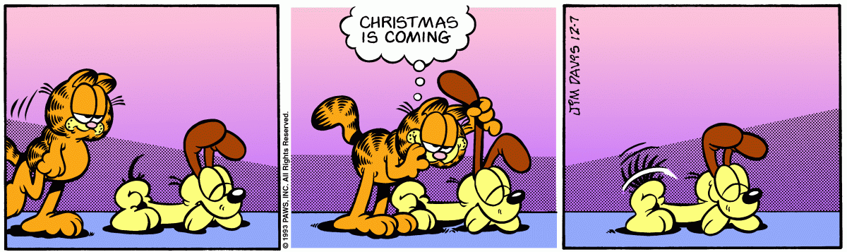 Garfield, December 7, 1993