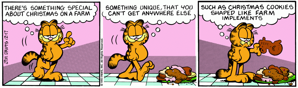 Garfield, December 17, 1993