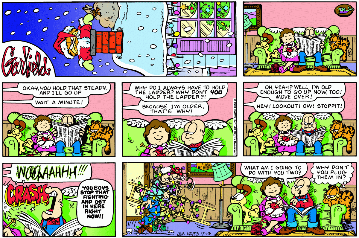 Garfield, December 19, 1993