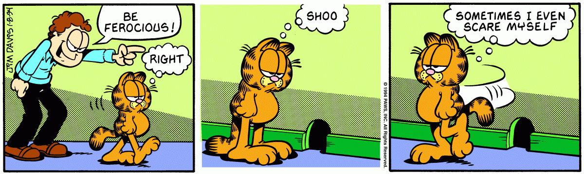 Garfield, January 8, 1994