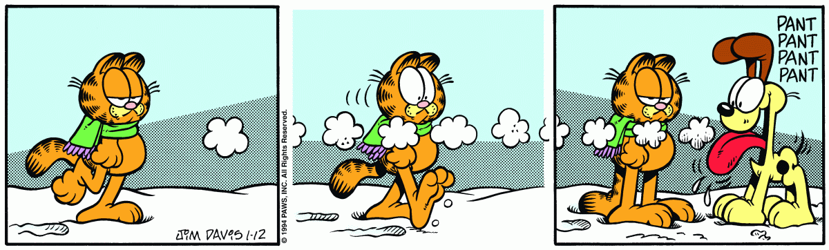 Garfield, January 12, 1994