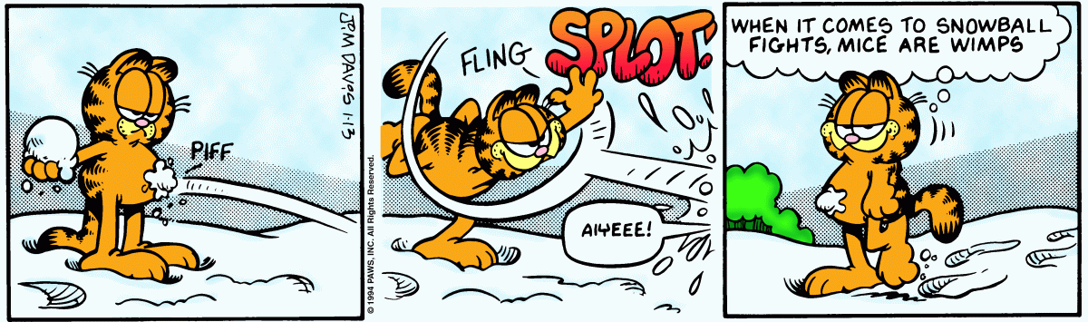 Garfield, January 13, 1994