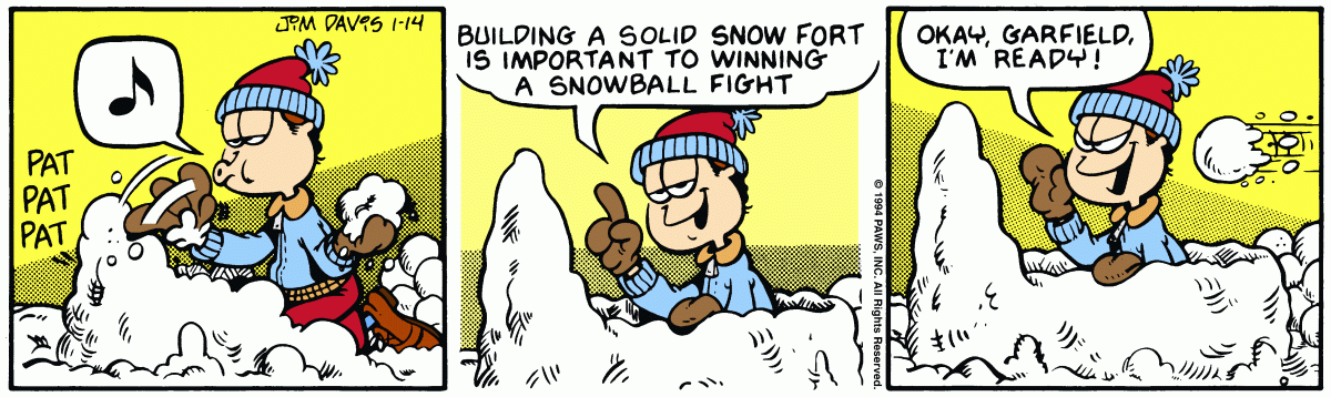 Garfield, January 14, 1994