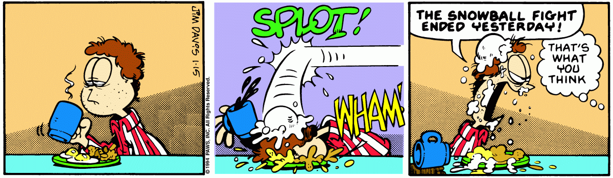 Garfield, January 15, 1994