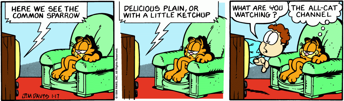Garfield, January 17, 1994