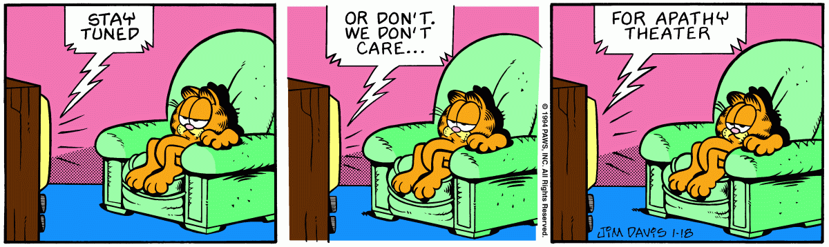 Garfield, January 18, 1994