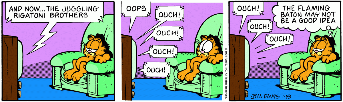 Garfield, January 19, 1994