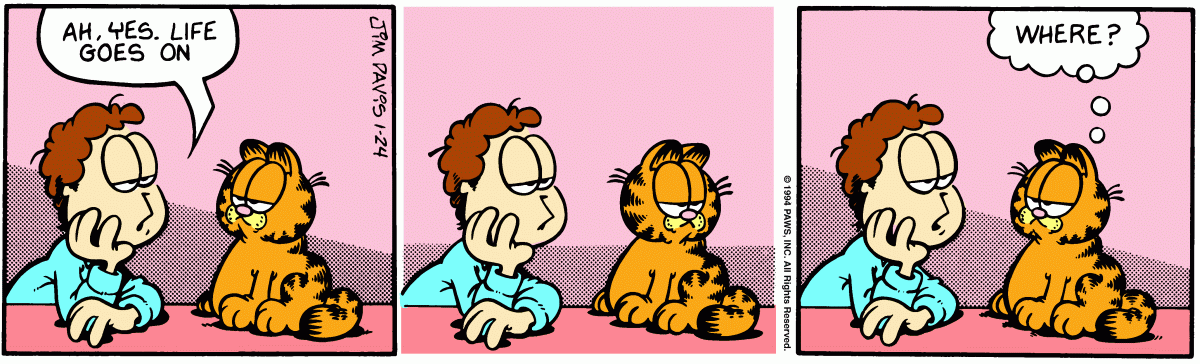 Garfield, January 24, 1994