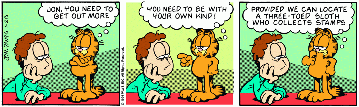Garfield, January 28, 1994