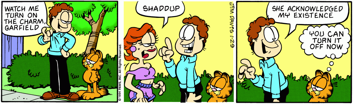 Garfield, January 29, 1994